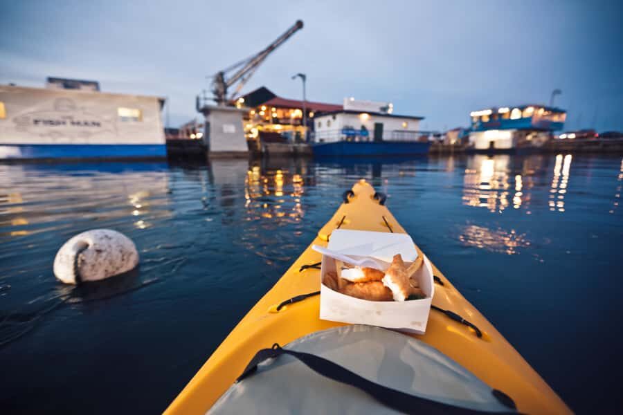 Hobart City 2.5-Hour Kayak Tour - Fish and Chips Afloat: The Snack That Changes the Tone